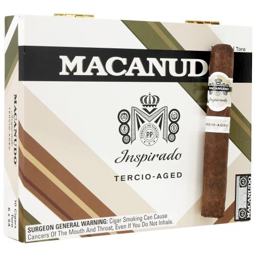 Macanudo Inspirado Tercio-Aged Toro 6  * 54, Box of 10