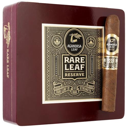 Aganorsa Leaf Rare Leaf Reserve Maduro Toro 6  * 54, Box of 15
