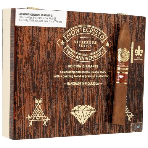 Montecristo 1935 Anniversary Edicion Diamante No. 2 6 1/2 * 56