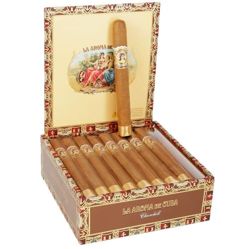 La Aroma de Cuba Connecticut Churchill 7  * 50