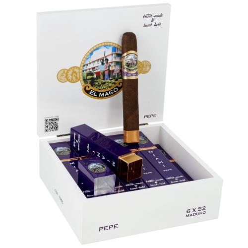 El Mago Pepe Box-Pressed Toro Tubo 6  * 52, Box of 12