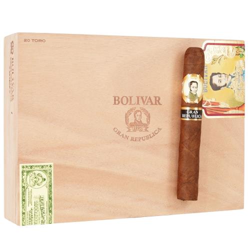 Bolivar Gran Republica Toro 6  * 54, Box of 20