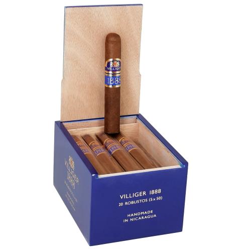 Villiger 1888 Nicaragua Robusto 5  * 50, Box of 20