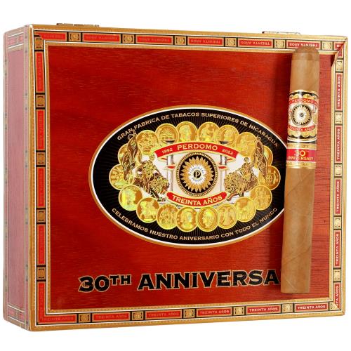 Perdomo 30th Anniversary Connecticut Churchill 7  * 54
