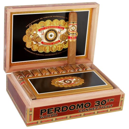 Perdomo 30th Anniversary Connecticut Gordo 6  * 60, Box of 30