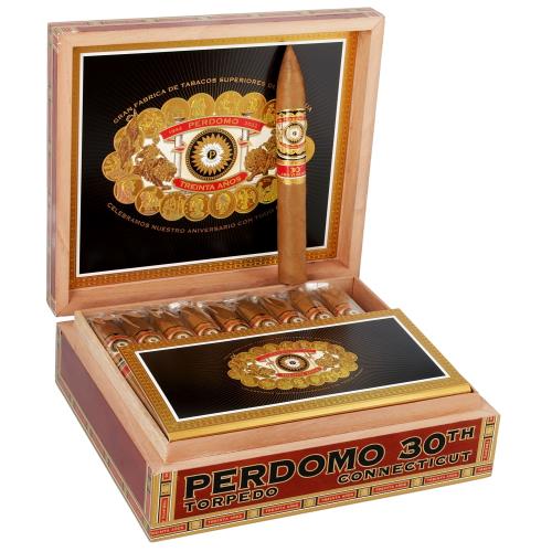 Perdomo 30th Anniversary Connecticut Torpedo 7  * 54