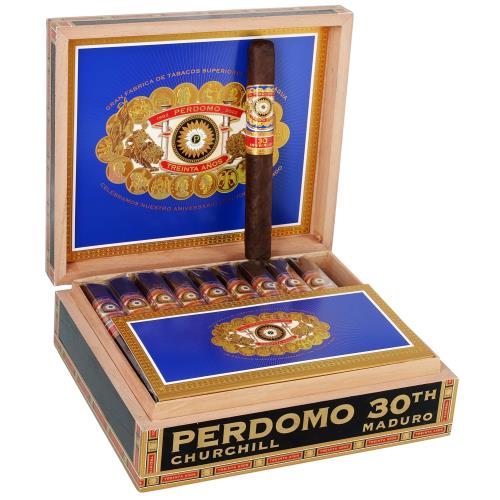 Perdomo 30th Anniversary Maduro Churchill 7  * 54