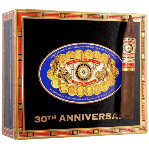 Perdomo 30th Anniversary Maduro Torpedo 7  * 54