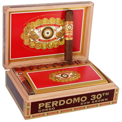 Perdomo 30th Anniversary Sun Grown Gordo 6  * 60, Box of 30