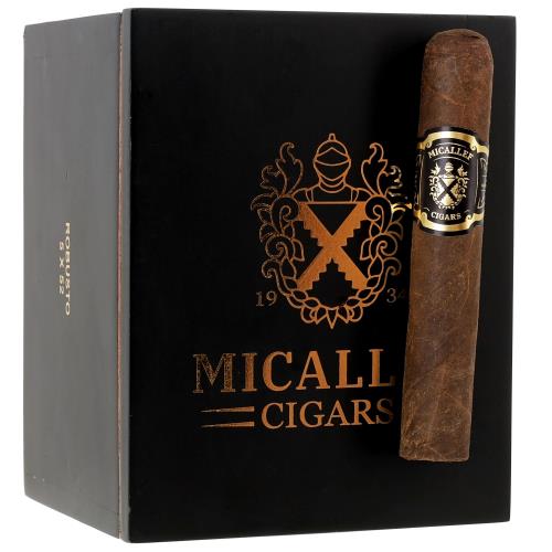 Micallef Black Robusto 5  * 52