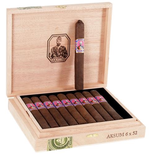 Foundation Aksum Maduro Toro 6  * 52, Box of 10