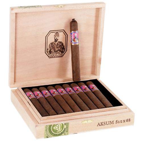 Foundation Aksum Maduro Corona Gorda 5 1/2 * 48, Box of 10