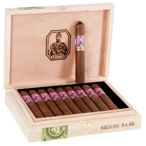 Foundation Aksum Claro Robusto 5  * 50, Box of 10