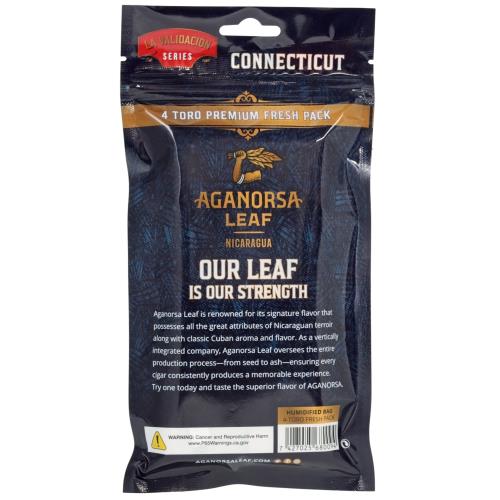 Aganorsa Leaf Validacion Connecticut Toro 4-Cigar Sampler