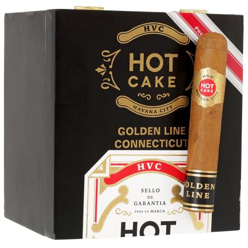 HVC Hot Cake Golden Line Connecticut Laguito No. 4 4 1/2 * 52