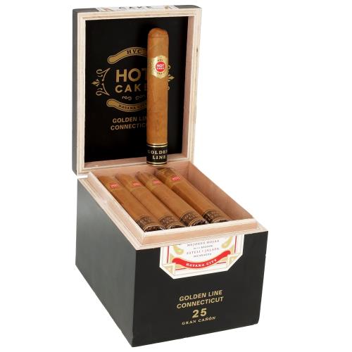 HVC Hot Cake Golden Line Connecticut Gran Canon 6  * 60, Box of 25