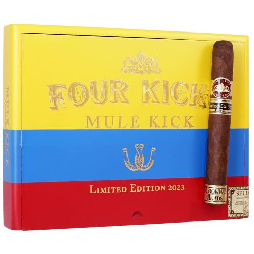 Crowned Heads Four Kicks Mule Kick LE 2023 5 7/8 * 52, Box of 10