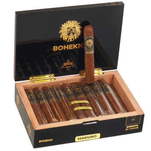 Bohekio Maduro Robusto 5  * 50, Box of 20