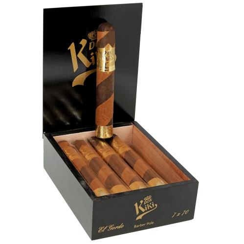 Don Kiki Gold Label Barberpole El Gordo 7  * 70, Box of 10