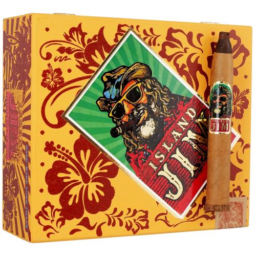 Island Jim Connecticut #2 Torpedo 6 1/2 * 52, Box of 21