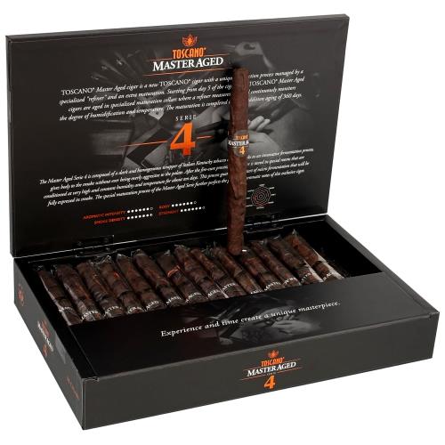 Toscano Master Aged Series 4 6 1/3 * 56, Box of 30