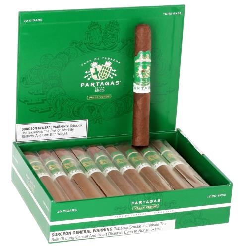 Partagas Valle Verde Toro 6  * 52, Box of 20