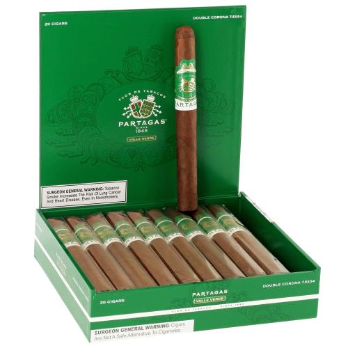 Partagas Valle Verde Double Corona 7 1/2 * 54, Box of 20