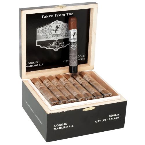 Esteban Carreras Devil s Hand Maduro Boolit 4 3/4 * 46, Box of 32
