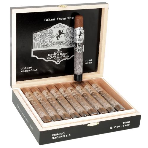 Esteban Carreras Devil s Hand Maduro Toro 6  * 50