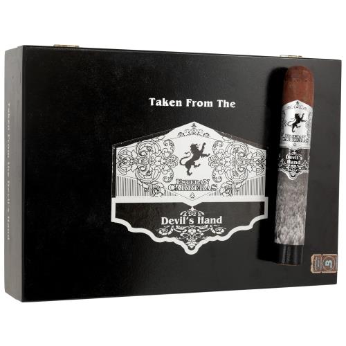 Esteban Carreras Devil s Hand Maduro Sixty 6  * 60, Box of 20
