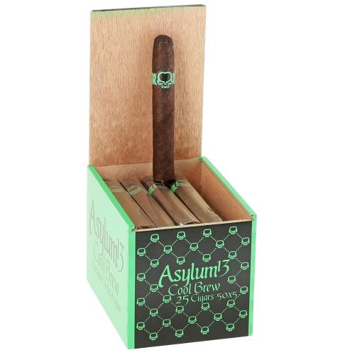 Asylum Cool Brew Robusto 5  * 50, Box of 25