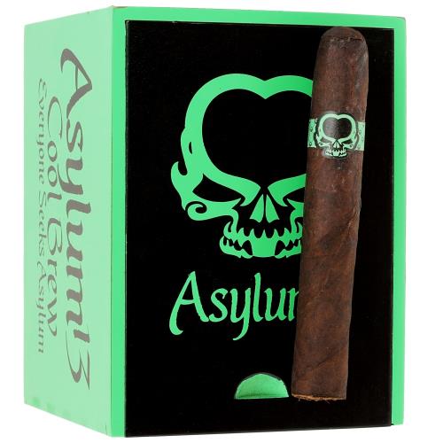 Asylum Cool Brew Robusto 5  * 50, Box of 25