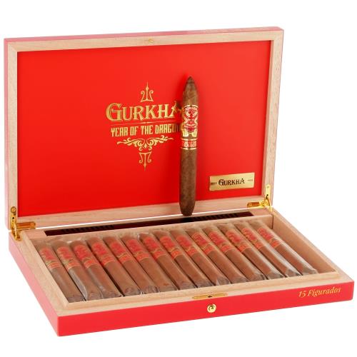 Gurkha Year of the Dragon 2024 6 3/4 * 52, Box of 15