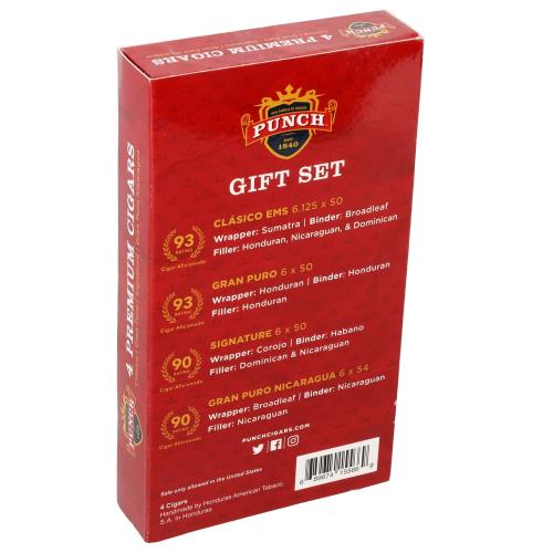 Punch Holiday Toro Bravo 4-Cigar Sampler Pack
