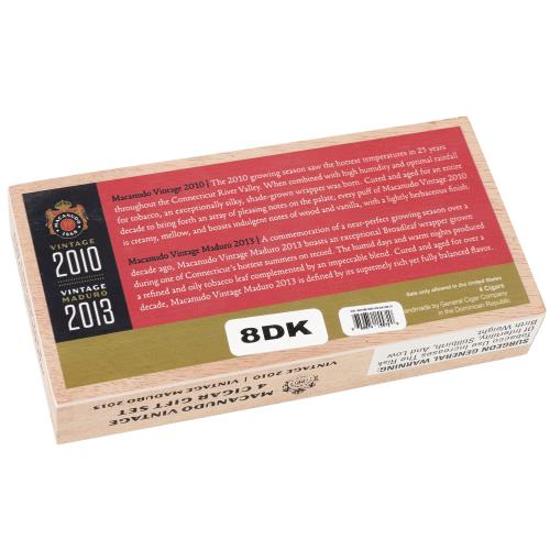 Macanudo Vintage 4-Cigar Sampler Pack