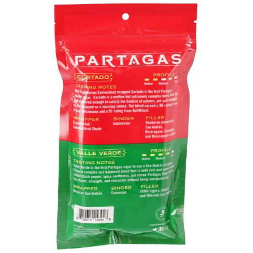 Partagas Holiday Toro 4-Cigar Sampler Pack