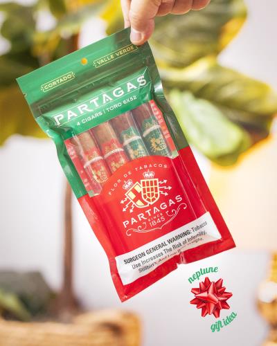 Partagas Holiday Toro 4-Cigar Sampler Pack