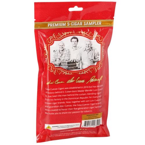 Casa Cuevas Toro Fresh Pack 5-Cigar Sampler