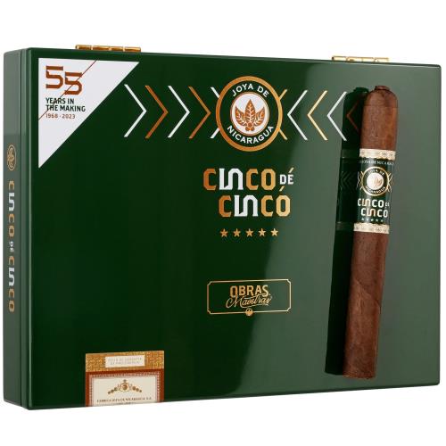Joya de Nicaragua Cinco de Cinco Corona Extra 6 1/4 * 46, Box of 10