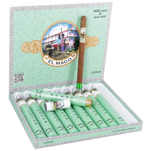 El Mago Lotus Lancero 7 5/8 * 38, Box of 10