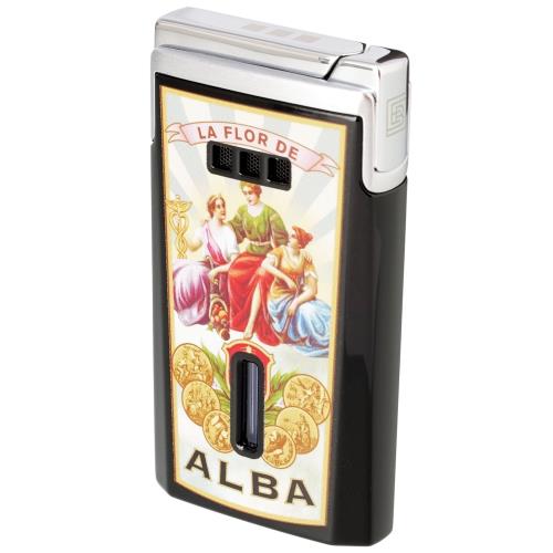 Elie Bleu Flor de Alba J15 Jet Flame Lighter