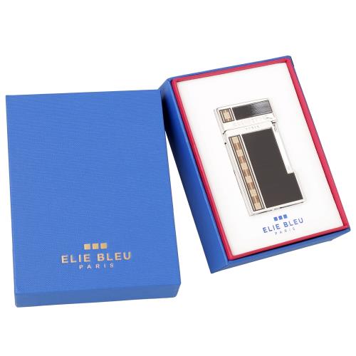 Elie Bleu Alba Marquetry J-14 Diamond Jet Lighter