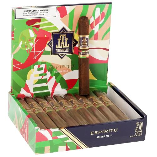 Trinidad Espiritu Series No. 3 Toro 6  * 54, Box of 20