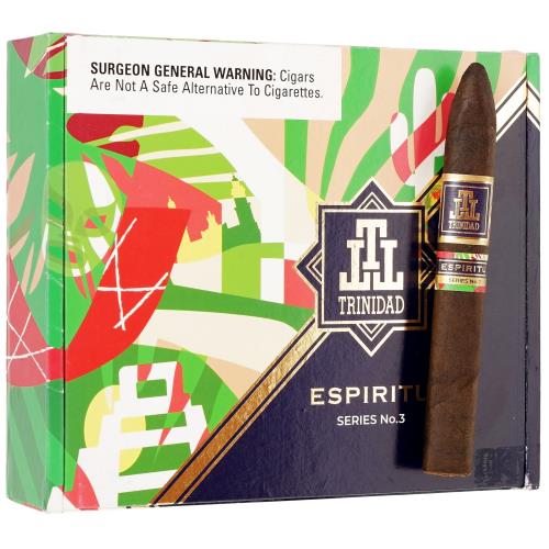 Trinidad Espiritu Series No. 3 Belicoso 6 1/8 * 52, Box of 20