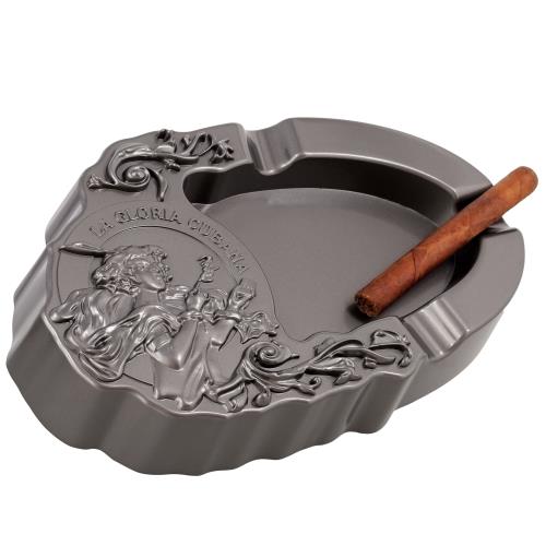 La Gloria Cubana Metal 3-Cigar Ashtray