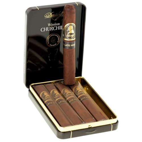 Davidoff Winston Churchill Late Hour Petit Panetela 4  * 38