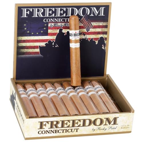 Rocky Patel Freedom Connecticut Robusto 5 1/2 * 50, Box of 20
