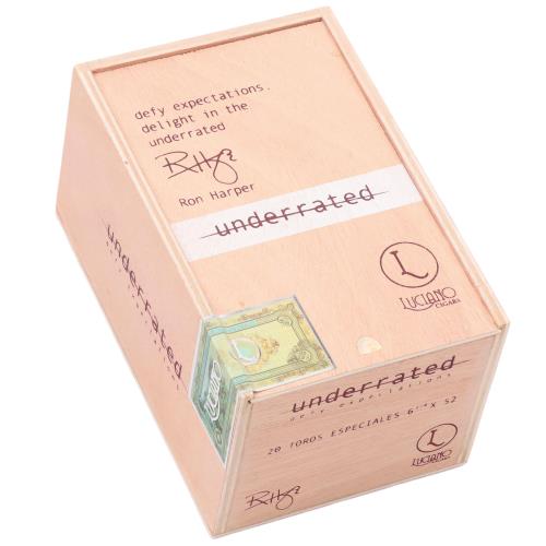 Luciano Underrated Toro Especial 6  * 52, Box of 20