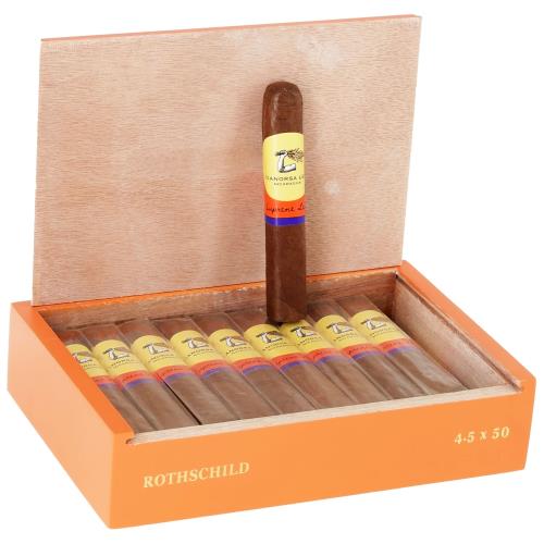 Aganorsa Leaf Supreme Leaf Rothschild 4 1/2 * 50, Box of 20