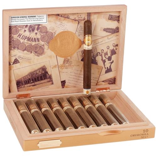 H. Upmann 180th Anniversary Limited Edition Churchill 7  * 50, Box of 10